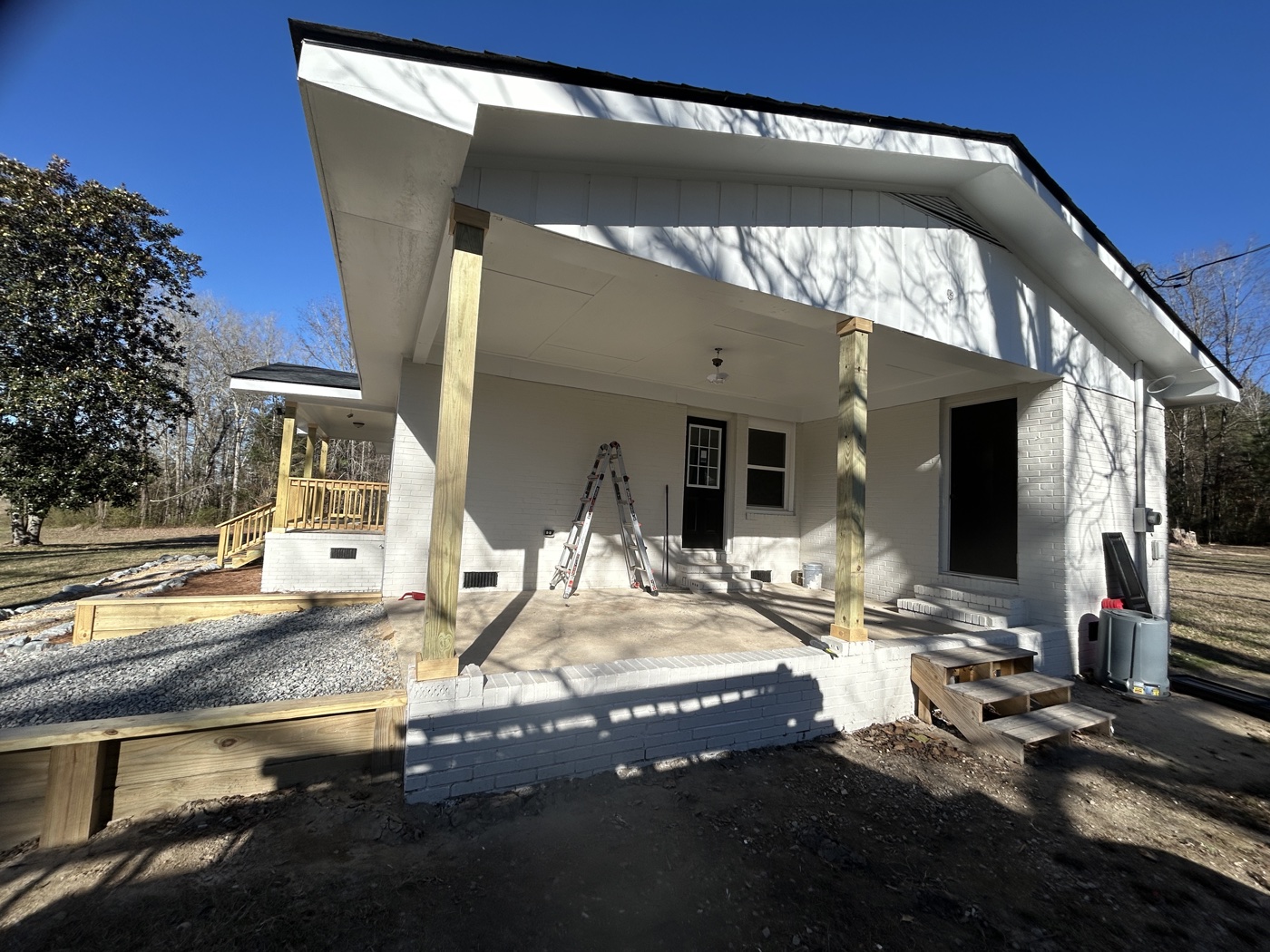 House exterior after rehab