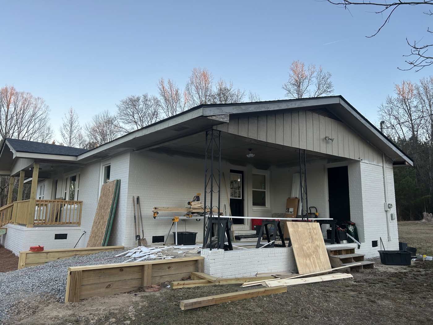 House in progress